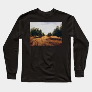 Olive Tree Plantation Long Sleeve T-Shirt